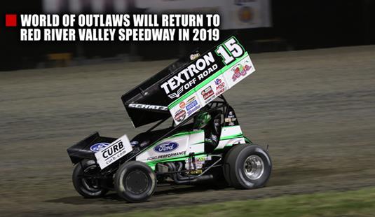 World of Outlaws Will Return to Red River Valley Speedway in 2019