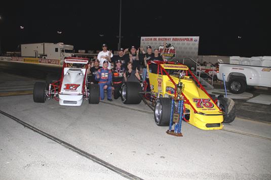 Swanson Brothers Sweep "Thursday Night Thunder" at Lucas Oil Raceway in Indianapolis