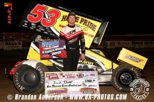 Dover returns to victory lane at Junction Motor Speedway