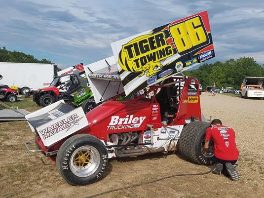 Bruce Jr. Posts Podium Finish at Lake Ozark Speedway With ASCS Warrior Region