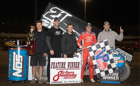 REALITY OF A DREAM: CHRISTOPHER BELL WINS AT TRI-STATE SPEEDWAY AS DRIVER, OWNER