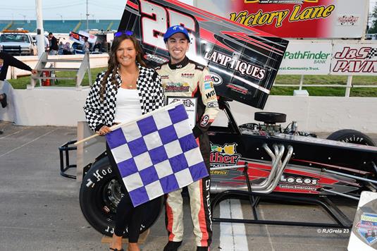 Sokolic Smokes the Field for First Career J&S Paving 350 Super Win