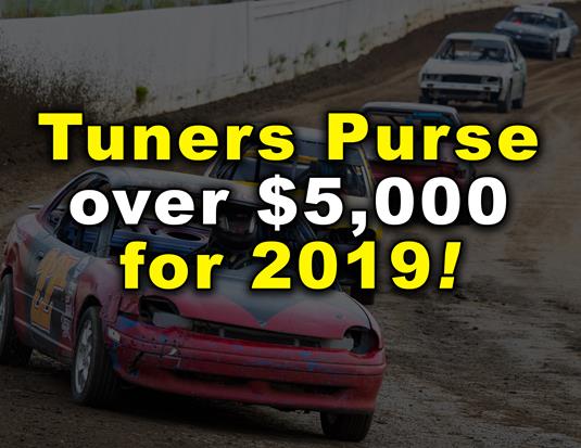 Tuners Purse over $5,000 for 2019