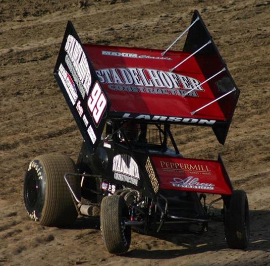 Larson Tenth to Fifth In Santa Maria Golden State Challenge Finale