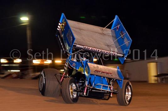 Kulhanek Charges From 15th to Second During ASCS Gulf South Opener