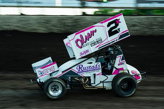 Rustad Sees Night at Huset’s Speedway End Early Due to Engine Woes