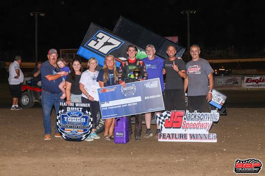 Bryce Norris Banks $5,000 MOWA Victory at Jacksonville Speedway