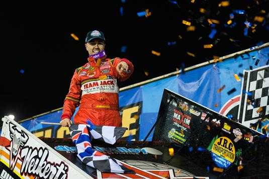 ONE TO REMEMBER: DAVID GRAVEL WINS HISTORIC, UNUSUAL NIGHT AT KNOXVILLE