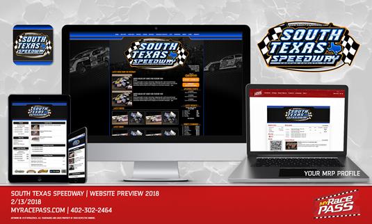 MyRacePass Builds Track Website for South Texas Speedway