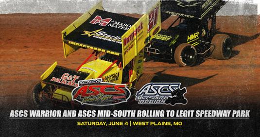 ASCS Warrior and ASCS Mid-South Rolling To Legit Speedway Park