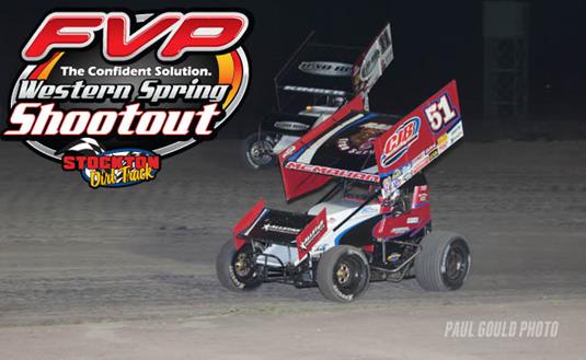 Huge Crowd Expected When World of Outlaws STP Sprint Cars Invade Stockton for FVP Western Spring Shootout