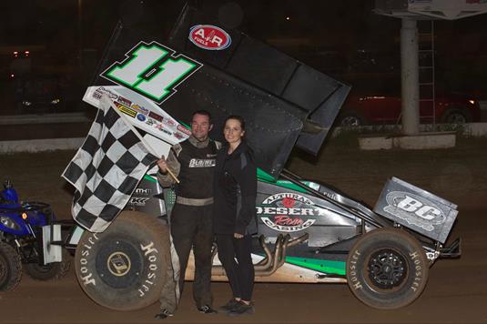 It's Roger Crockett With The ASCS Sooner Region At Enid Speedway