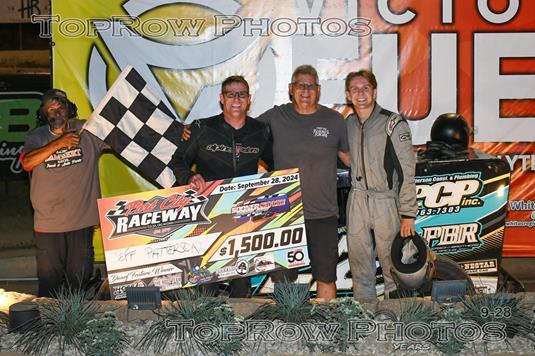 Jeff Patterson Scores NOW600 Sooner State Dwarf Car Series Win at Port City Raceway!