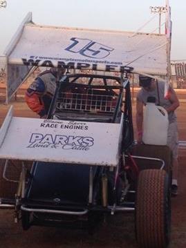 Wampler Endures Rough Heat Race to End Night Early at Lawton Speedway