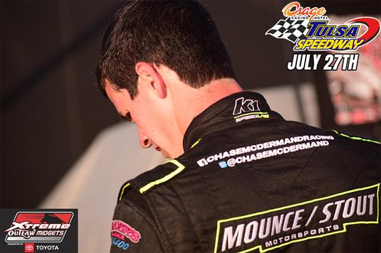Chase McDermand Targets Victory at Tulsa Speedway for Xtreme Outlaw Series July 27th!