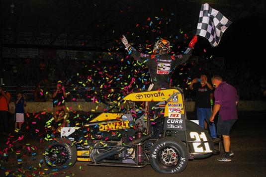 BELL GOES 2 FOR 2 ON ILLINOIS MIDGET SWING WITH LINCOLN MIDGET SCORE