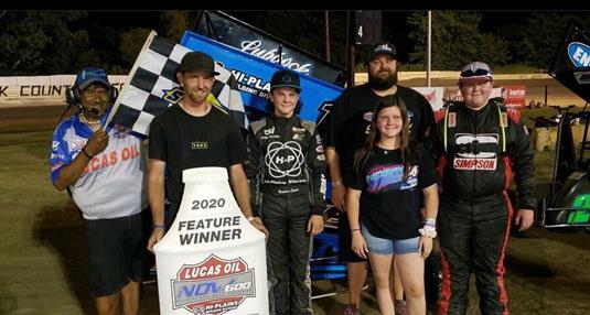 Crouch Captures First Career Outlaw Micro Sprint Win and Posts Career-Best Midget Result