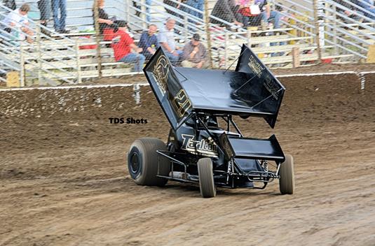 Tarlton Battles Back to Finish Second in Hanford, CA