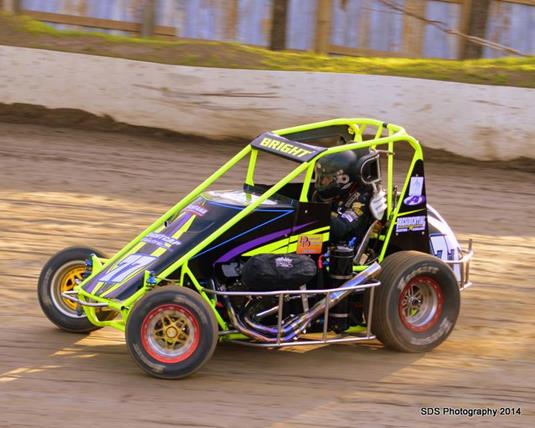 Bright Rallies from 11th to Second-Place Result at Grandview Speedway