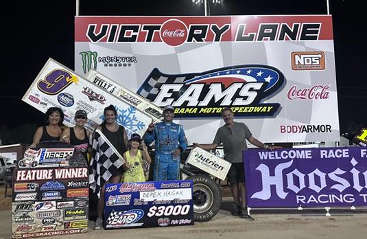 Hagar Adds Two More Victories in Alabama to Bump Win Total to Half Dozen This Season