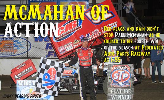Paul McMahan Holds off Kerry Madsen to Win Red Flag Delayed Prelude to the Ironman