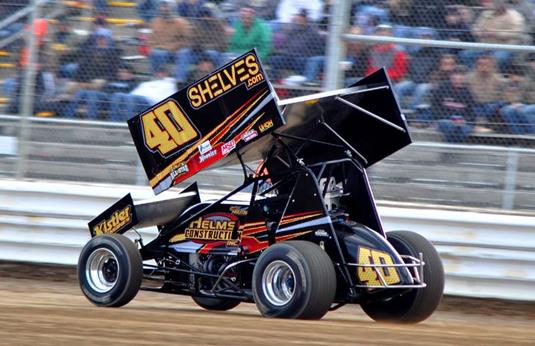 Helms Uses Late Move in Heat Race to Lock into World of Outlaws Feature at Eldora