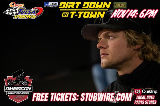 Kyler Johnson will race at Dirt Down in T-Town looking for his Third Top 5 Finish!