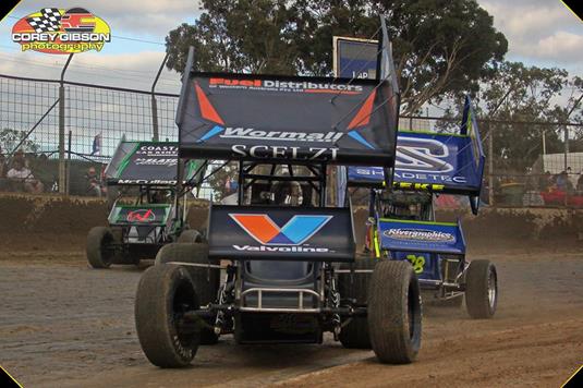 Dominic Scelzi Wraps Up World Series Sprintcars Season With Top 10 at Perth