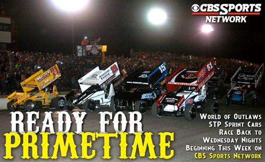 World of Outlaws STP Sprint Cars Race Back to Primetime TV on CBS Sports Network