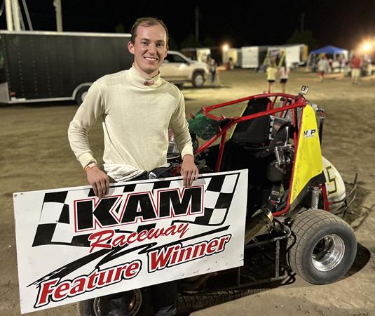 Steinkruger, Potter, Samuelson, and Frisell Score Saturday Victories at KAM Raceway!