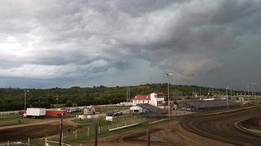 USAC Southwest “Freedom Tour” Round Two Washed Out at Creek County Speedway