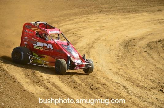 Amantea Endures Frustrating Weekend in Wingless Micro Sprint Competition