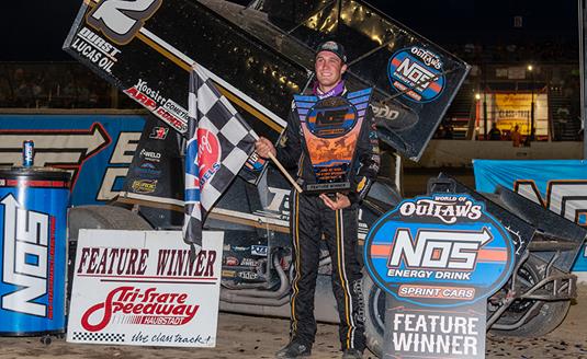 BY INCHES: Macedo wins thriller at Haubstadt during historic broadcast