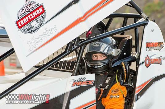 Price Primed for Devil’s Bowl Debut to Start First Season on ASCS National Tour