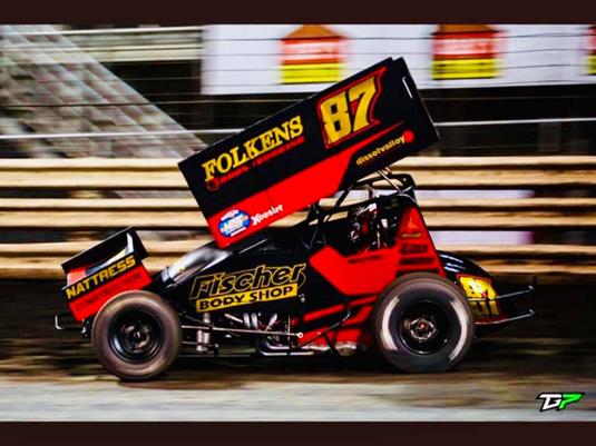 Reutzel Earns Pole Position for Knoxville Nationals Finale!