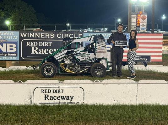 Dillon Berglan Dominates NOW600 Turf Tire at Red Dirt Raceway!