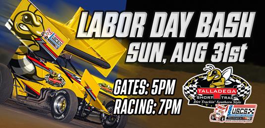 Talladega Short Track | Labor Day Bash- Sunday August 31st!