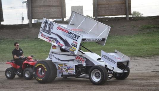 Kraig Kinser Finishes a Season-Best Third at  Farmer City; Moves up to Third in Points
