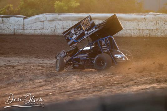 Arenz Holds Off Schlafer for Second Victory at 141 Speedway in 2025