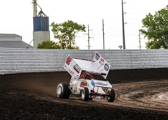 Sides Returns to Busy Schedule After Being Out of World of Outlaws Action for Seven Weeks