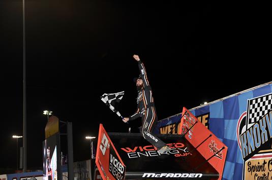 James McFadden Wins The 29th Annual My Place Hotels ASCS 360 Knoxville Nationals