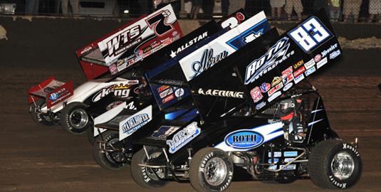 World of Outlaws STP Sprint Cars at a Glance: 34 Raceway, Lakeside Speedway and I-80 Speedway