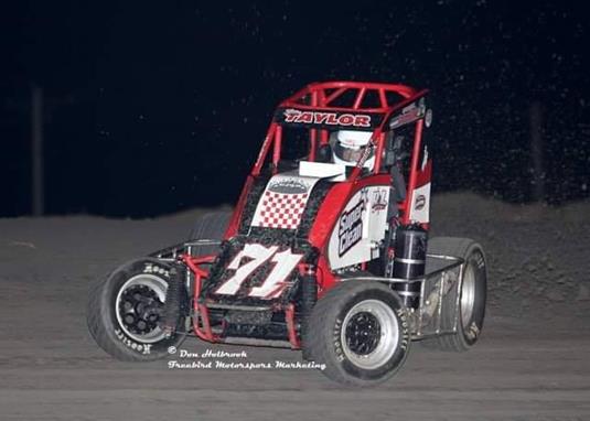 Taylor Scores Pair of Top 10s During Midget Round Up