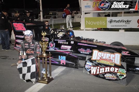 Tyler Thompson Storms from 11th to $4,000 Jim Shampine Memorial Victory