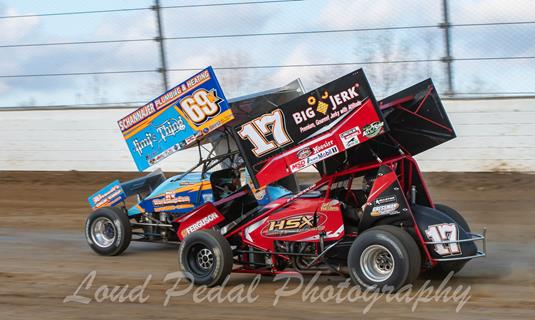 Helms Produces Top-10 Finish During Sprint Car World Championship Preliminary Race