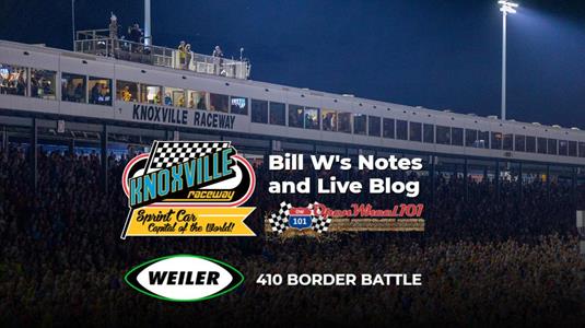 Bill W's Notes for 7/27