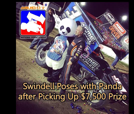 Swindell Rockets to $7,500 Win with GoMuddy.com NSL 360 Series at Randolph County