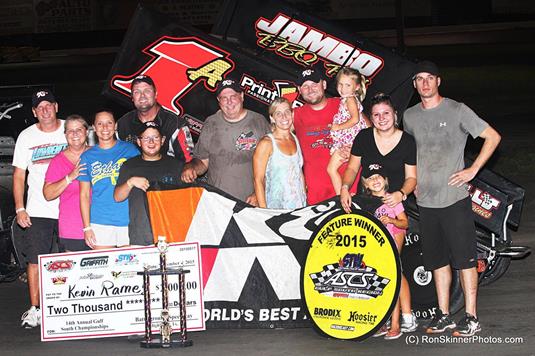 Kevin Ramey Back On Top Following ASCS Gulf South Win at Battleground Speedway