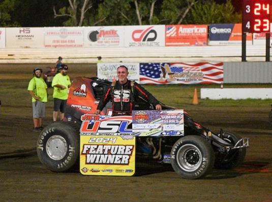 Kent tops USL field at Creek County Speedway