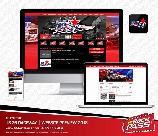 MyRacePass Develops New Track Website for U.S. 36 Raceway